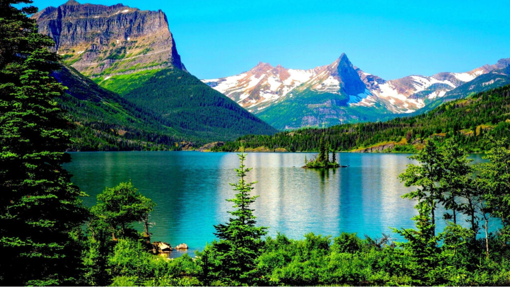 Hiking trail overlooking glacier-carved valley