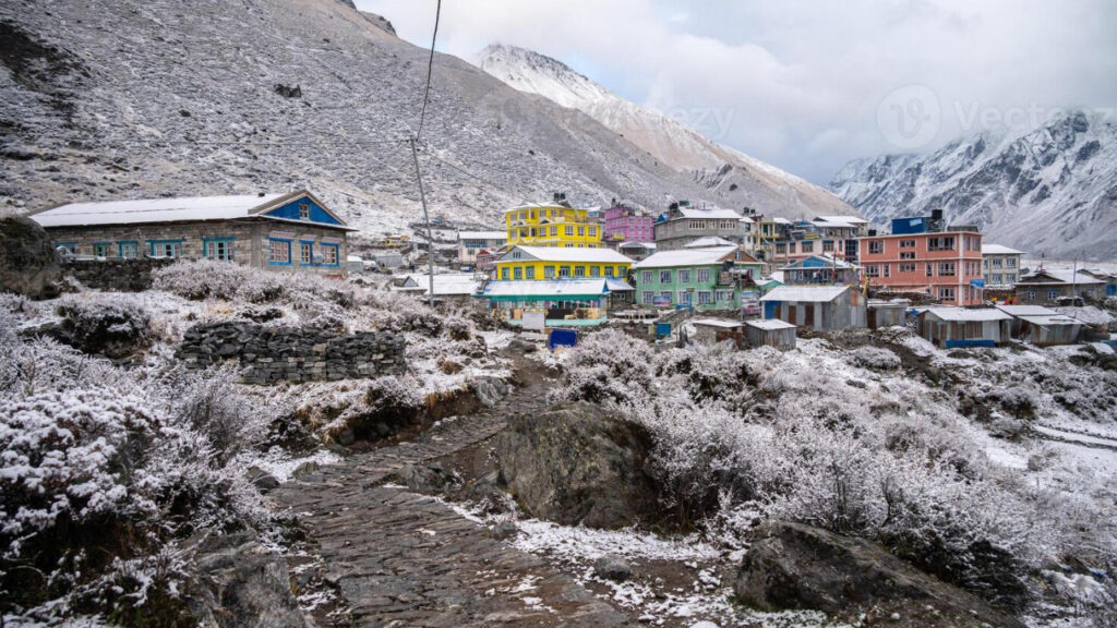 Kyanjin Gompa village