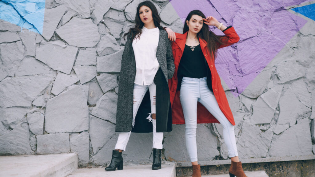 Modern casual outfit combination