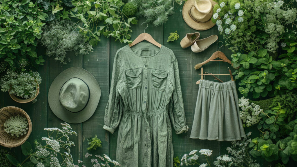 Sustainable clothing materials and designs