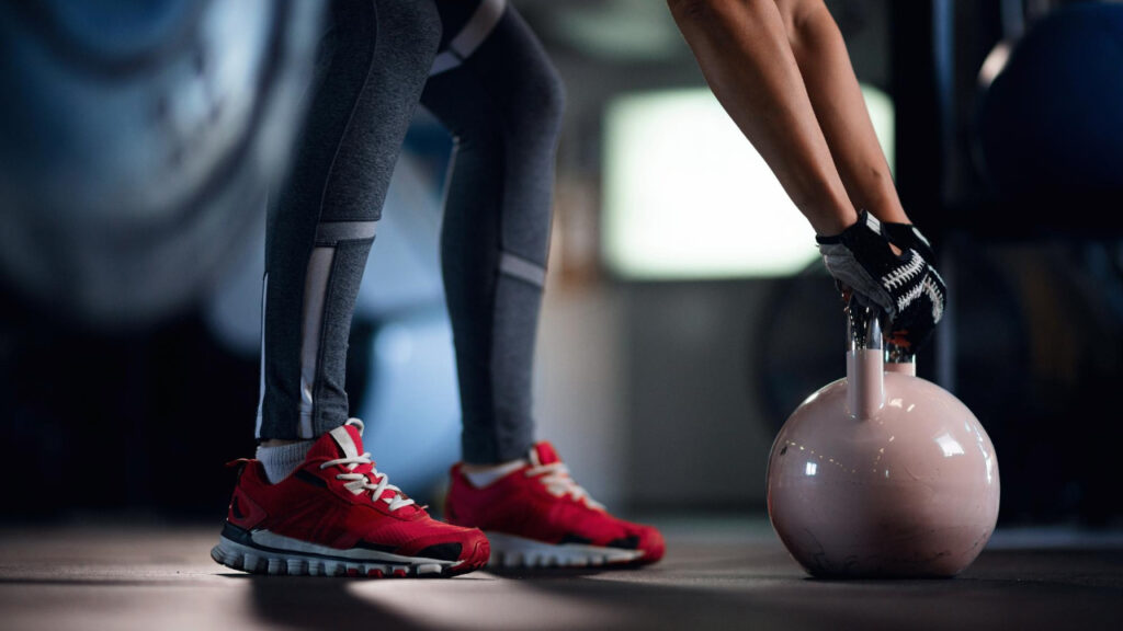 Fitness warm-up routine before workout