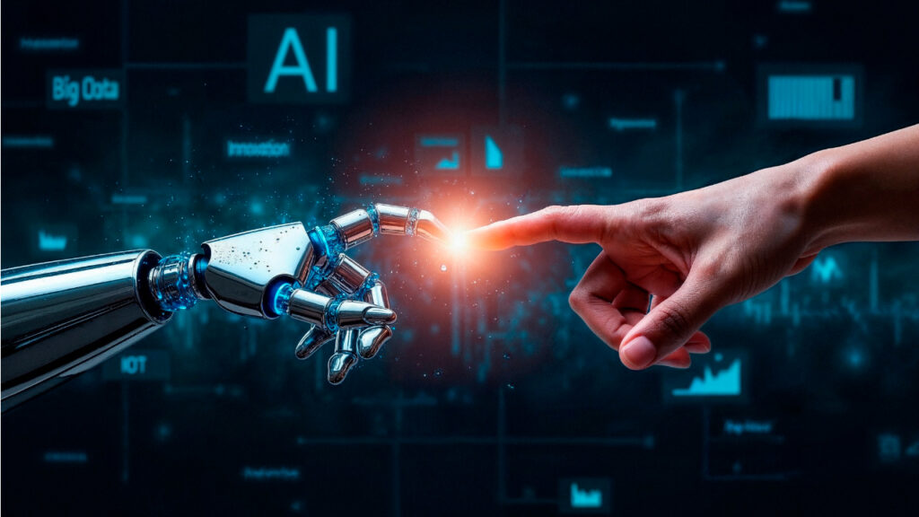 Future artificial intelligence innovation concept