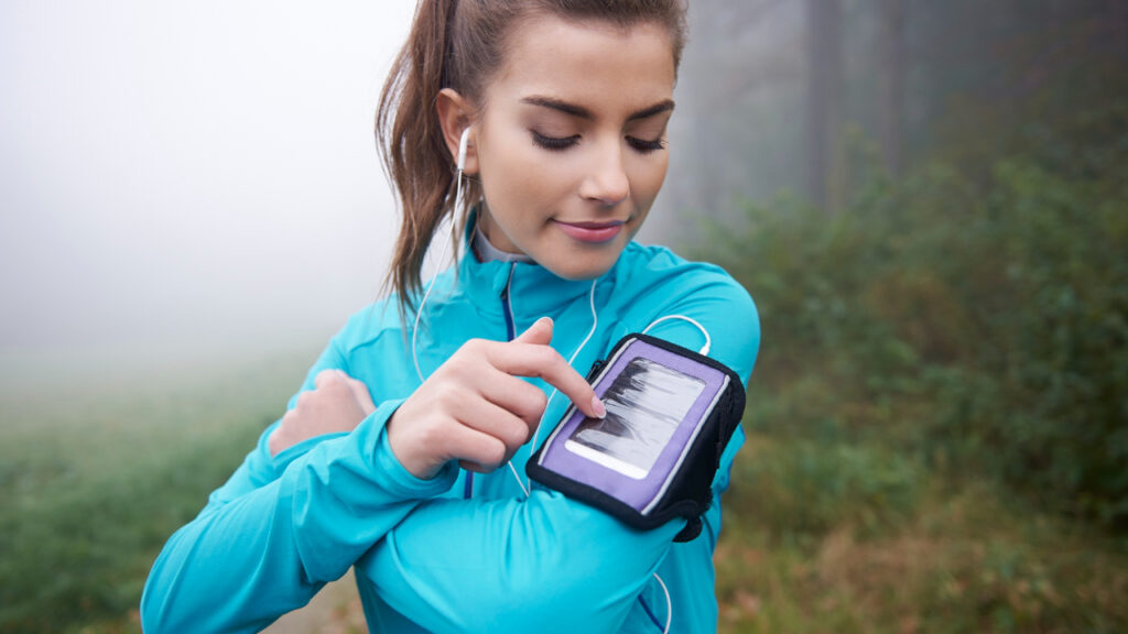 Smart ring wearable technology on finger